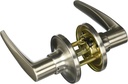 J Series Dover Passage Door Lever Finish: Satin Nickel