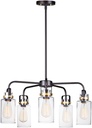 Maxim Magnolia 5 Light Large Pendant with Bronze/Gold Finish