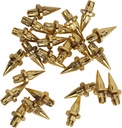 25Pcs Wheel Rim Rivet Nuts Spike Wheel Rim Decorative Rivets for Wheels Stylish Easy Installation with Plastic Faux Rivets (Gold) by Aramoxsbm2ex9ory-11