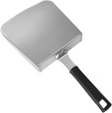 Stainless Steel Food Scoop Multi Function Griddle Spatula for Kitchen Bar Restaurant Use Capacity Food Shovel for Efficient Cooking Serving