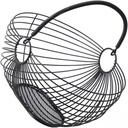 PRETYZOOM Iron Craftsmanship Fruit Basket Storage Rack Basket for Kitchen Multifunctional Living Room Decor and Elegant