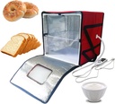 Temperature Controlled Bread Proofing Box - Bread Fermentation Machine for Sourdough, Yogurt, Natto, Handmade Soap - Zipper Closure - Fermenter