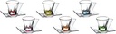 Fusion Crystal Multicolor Espresso Set