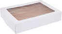 Wilton 2-Pack Corrugated Cake Box with Window, 19 by 14 by 4-Inch