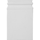Ekena Millwork PB06X09X01DI Diane Plinth Blocks, 6 1/4"W x 9 3/4"H x 1"P, Primed