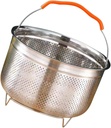 Steamers Steamer Basket for Rice Cooker Handheld Basket Kitchen Accessory
