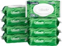 Cottonelle GentlePlus Flushable Wet Wipes with Aloe & Vitamin E, 8 Flip-Top Packs, 42 Wipes Per Pack (336 Total Wipes), Packaging May Vary