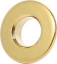 BWE Sink Basin Trim Overflow Ring Cover Gold Bathroom Vessel Vanity Basin Bath Sink Brass Insert in Hole Round Caps