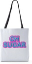 CafePress OH SUGAR 18"x18" Reusable Grocery Shopping Sling Tote Bag