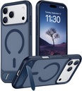 Temdan Magnetic for iPhone 18 Pro Max Case/iPhone 17 Pro Max Case Stand