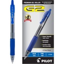 PILOT G2 Premium Gel Pens, Fine Point 0.7mm, Blue Ink, 12-Pack
