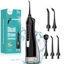 COSLUS ADA Accepted C20 Water Dental Flosser Pick, Professional Set Black