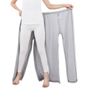 WEEOATAR Unisex Patient Pants,Bedridden Patient Clothing,Disability Clothing with Zippers,Hospital Gowns Nursing Aid