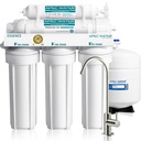APEC Water ROES-50, 5-Stage Under Sink Reverse Osmosis System, 50 GPD