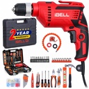 IBELL Professional Tool Kit with Impact Drill TD13-100 | 650W | Copper Armature | 13mm Keyless Auto Chuck | 2800 RPM | 115-Piece Home Essential Tools & Accessories | 24 Months Warranty