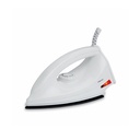 Bajaj DX-6 1000 Watts Dry Iron | Advance Soleplate And Anti-Bacterial German Coating Technology | Thermol Fuse Safety | Auto Shut-Off | Cool Touch Body | 2 Yr Warranty 【White】