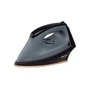 Bajaj Herculo Heavy Weight Dry Iron | 1100 Watts Heavy Weight Dry Iron | Duraglide Soleplate | Anti-Bacterial & Non-Stick Coating | 360 Degree Swivel Cord | 2-Yrs Warranty Black & Grey, Aluminium