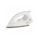 Bajaj DX-7 1000 Watts Dry Iron | Advance Soleplate And Anti-Bacterial German Coating Technology | Light Weight Iron | Thermal Safety Fuse | 360 Degree Swivel Cord | 2-Yrs Warranty 【White】