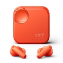 CMF by Nothing Buds 2 48 dB Hybrid ANC, Ultra Bass Technology 2.0, 55 Hrs Playtime Bluetooth in Ear Headset (Orange, in the Ear)