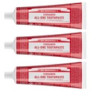 Dr. Bronner's Fluoride-Free & SLS-Free Toothpaste, Cinnamon, 5 oz, 3-Pack