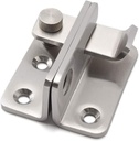 VICTAC Stainless Steel (Solid 3.5 mm Thick) Sliding Door Flip Latch for Wooden Door Garage Door Slide Bolt Latch Safety Door Lock Furniture Hardware