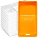 Mister Rui 4 Inch Paint Tray and Liners, Small Paint Pan with Liners