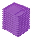 Bates- Paint Tray Liner, 9 Inch, 10 pcs, Purple Paint Pans Trays, Paint Roller Tray, Roller Tray Liners
