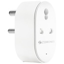 Zebronics ZEB-SP116, Smart Wi-Fi Plug Compatible with Assistant & Alexa, Supports Upto 16A and Comes with a Dedicated APP That Features Scheduled Control and Energy Monitoring.
