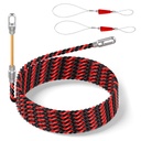 Serplex® 50ft Fish Tape Wire Puller for Walls, Floors, Electrical Conduit