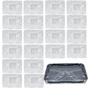 20Pcs Disposable Paint Tray Liners 18 Inch Paint Roller Tray Liners Paint Pan Liners Plastic Paint Tray Liner Bag Covers Large Paint Roller Tray Liner Set for House Walls Ceilings Painting