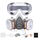 AirGearPro G-500 Reusable Respirator Mask with A1P2 Vapor & Dust Filters