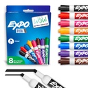 EXPO Dry Erase Markers, Low Odor Ink, Chisel Tip, 8 Count - Whiteboard, Calendar, Organization, Essential Supplies for Office, School, Classroom, Teachers