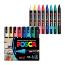 POSCA® PC-5M Water-Based Acrylic Paint Markers, Medium Tip, 8 Count