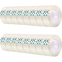 Hestya 16 Rolls Transparent Tape Refills Clear Tape, 3/4 x 1200 Inch