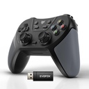 EvoFox One S V2 Universal 3-Mode Wireless Gaming Controller,1000Hz HallSense™ Precision Joysticks, BT, 2.4GHz & Wired, Macros, Fast Type-C Charging, PC, Mobile, Android TV, PS4 & Console Gaming
