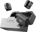 DJI Mic Mini (2 Transmitters + 1 Receiver + Charging Cradle), Ultra Light, Detailed Audio, 48 Hours Use, Noise Cancelling, Auto Limit, Wireless Microphone/iPhone/Android, Vlog, Streaming