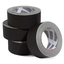 Lockport Black Gaffers Tape 2 Inch x 30 Yards - 4 Pack Pro Matte Gaff Tape