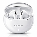 Kratos TW02 Ear Buds Wireless with 60H Playtime, Noise Isolation & Clear Calls, Bluetooth Earbuds with Voice Assistant, Ear Buds with Bluetooth V 5.3 & with Type C Fast Charging, IPX5 TWS Earphones