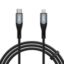 boAt Type C to Lighting Cable for 27W Fast Charging | 480 Mbps Data Transfer | 1.2 m (3.9 ft) Perfect Cable Length | Premium Nylon Braiding | Durable & Tangle-Free | with Silicon Tie (Carbon Black)