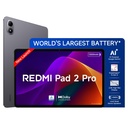 Redmi Pad 2 Pro, 12.1-inch (30.73 CM), LCD Display - 2.5K Sharp & Clear, 8GB RAM, 128GB ROM, Wi-Fi, Quad Speakers, Dolby Atmos, Graphite Grey, AI Enabled