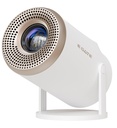 E GATE Atom 2X+ Smart Projector 4k Ultra HD, 9000 Lumens | Built-in Live TV (120+ Channels no Subscription Required) | 200 ISO, 1080p & 4K Support, Auto Keystone | Netflix, Prime, WiFi & BT, eGate