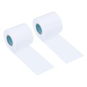 PATIKIL 2.4" x36.1ft Pipe Wrapping Tape 2 Pack PVC Duct Tape Pipes,White