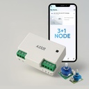 AZIOT 3+1 Fan Smart Switch - WiFi/Bluetooth Communication - Made in India - Timer Function - Works with Home and Alexa… (3+1 Node)