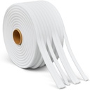 Pangda 1 Roll Soft Edge Foam Masking Tape, 1/2 Inch X 54 Yards, White