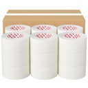 SWRT Masking Tape 2 Inch Wide, 18-Roll White Bulk Pack, 55 Yards Each