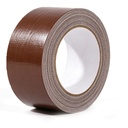 Heavy Duty Duct Tape 2 Inch X 33 Yards, Multi Purpose Dark Brown Duct Tape, No Residue, Waterproof and Tear by Hand - for Repairs, Industrial, Professional Use