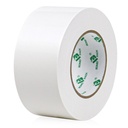 BOMEI PACK White Duct Tape Heavy-Duty Water Proof,2.5 inches x 60 Yards (179 ft), 9 Mil, Strong Adhesive Duct Tape Industrial Grade, Easy Tear by Hands, UV Resistant for Crafts & Home Improvement