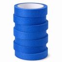 Blue Painters Tape 1 Inch Wide, 7 Rolls Masking Tape 0.98 in x 25 Yds, Clean Removal Blue Masking Tape No Residue, Easy Tear Paint Tape for Wall Painting, Trim, Windows & Home Improvement
