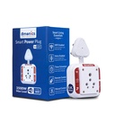 Smart Plug 16amp | 3500W Heavy Load | App | IR Remote, Alexa & Home Compatible | Geyser Automation | Smart Socket for 16A Appliances