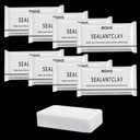8-Pack White Seal Putty Waterproof Duct Seal Repair Sealing Clay, Quick Mending Mud for Drain Connection,Air Conditioning Hole, Wall Hole